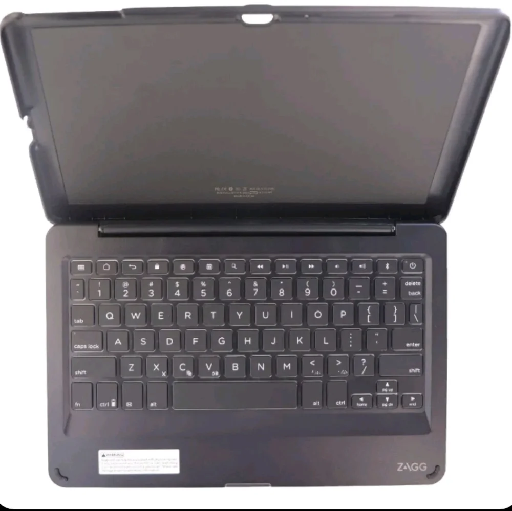 ZAGG Folio Series Wireless Tablet Keyboard and Case for Ellipsis 10 HD - Black